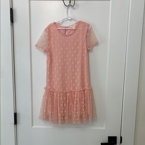 Pink Polka Dot Kids Dress